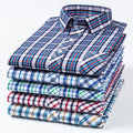 Oem Custom logo Design Springtime New Fashion Adaptable Men's Cotton Thin Shirt with Plaid Design Long Sleeve for Men's Shirt