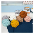 Hot Selling Pure Hand-Woven Three-Strand Home Bedroom Room Knotted Throw Pillow