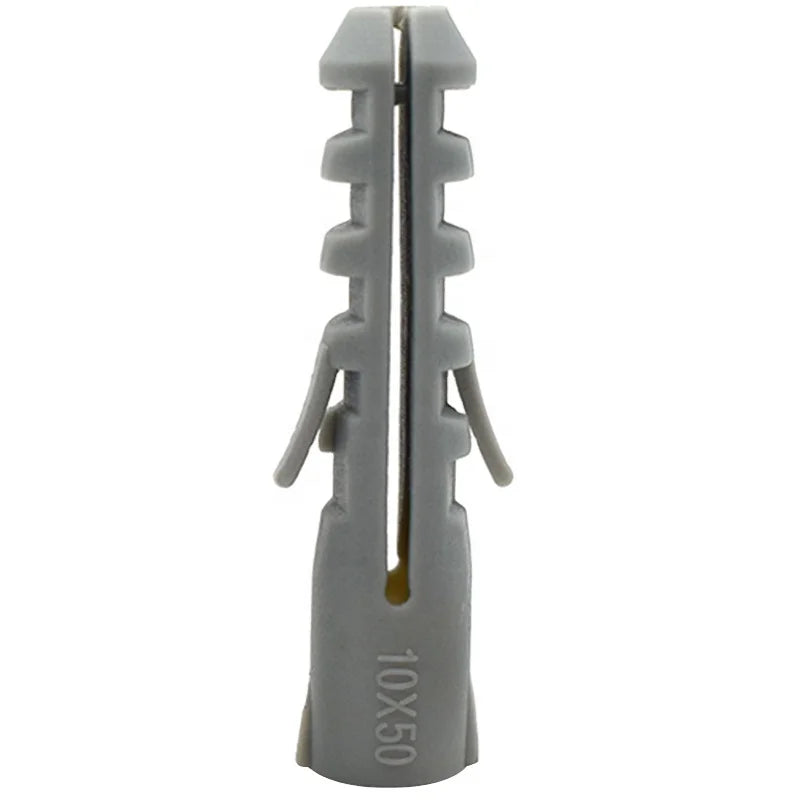 Elehk Grey Wall Plug Anchor Nylon Plug Plastic Dowel Bushing Fixings Arrow Fish Expansion Tube Plastic Anchor Wall Plug