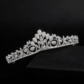JR MOQ 2pcs Wholesale Brass Hair Accessories Female Tiaras and Crowns Wedding Bridal Crown