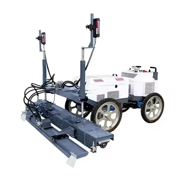 High powerful Concrete Laser Screed Leveling Robot Construction Iron Levelling Machine with Vibration Motors and Core Engine