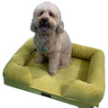 LARA Extra Large Dog Bed with Suede Cover Rectangle Shape Removable Function for Cats Dogs Pets Brand New Made in Turkey