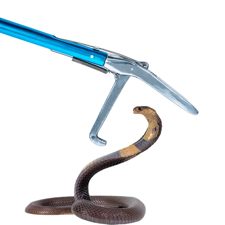 Extra Heavy Duty Snake Tongs Reptile Grabber Catcher Wide Jaw Handling Tool