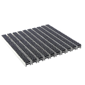 New Hot Selling Modern Aluminum Entrance Brush Door Mat with Reversible Non-Slip Design Fire Rating B1 & Stain Resistant