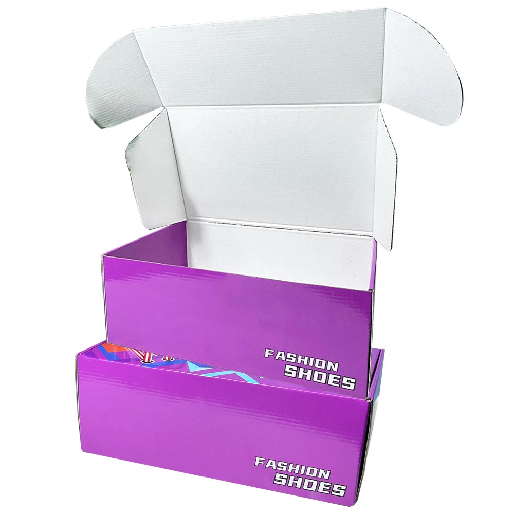 Wholesale Custom Printed Mailer Shipping Carton Paper Corrugated Box Foldable Postal Delivery Tuck End Corrugated Paper Box