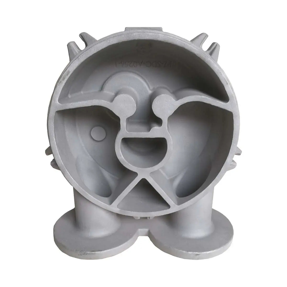 ZD Aluminum Alloy Die Casting Radiating Fin CNC Machined High-Pressure Aluminum Parts for Optical Accessories Drilling Type