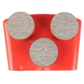 HTC & Husqvarna Compatible VARI-GRIND EZchange Wiling SL With Triple Round Diamond Segments for Concrete Surface Preparation
