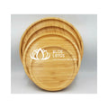 Vietnam Factory Bamboo Wooden Chopping Cutting Board Blue Lotus Customize Size Thickness