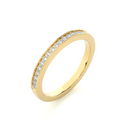 14k Gold Plated Lab Grown Diamond Classic Engagement Ring IGI Certified Brilliant Cut for Women Indian Exporter