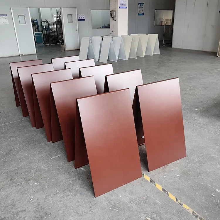 Sidewalk Signs 90x60cm Street Advertising Board Pavement Sign Outdoor Shop Store Entrance Floor Stand A-Frame Sign MegaBDM