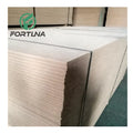 Cheap 18mm Melamine Faced E1 MDF Board Modern Sanded Wall Panels Chinese Factory