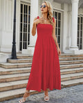 Women's Elegant Summer Sleeveless Y2K Printed Maxi Cami Dress Vintage Romantic Commuter for Spring and Autumn Seasons