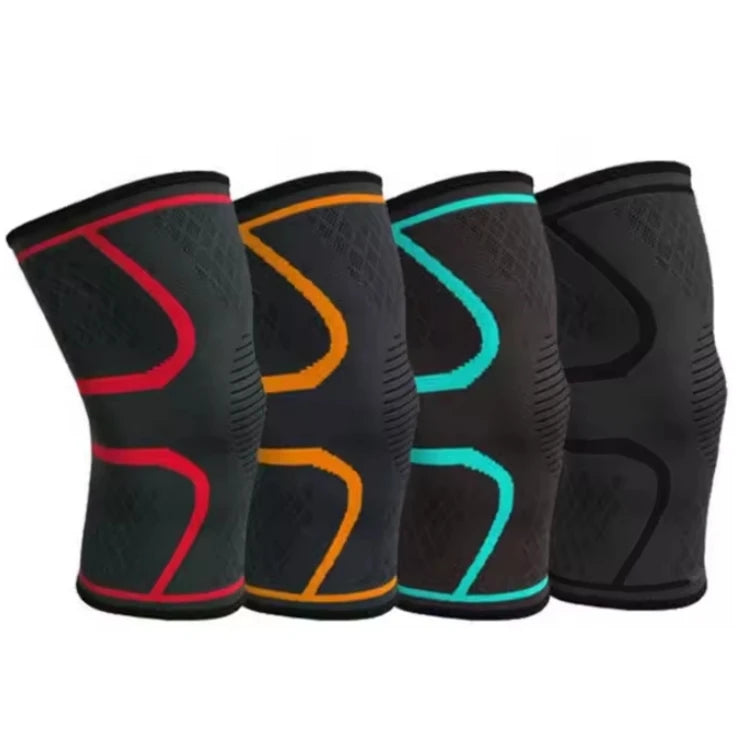 Hot Sale High Elastic Compression Knee Sleeve Best Knee Brace Knitted Knee Sleeve