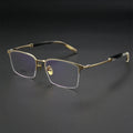 Osicare Luxury Designer Romeo Eyewear Premium Lenses Spectacle Titanium Bull Eyeglasses Optical Frames Buffalo Horn Glasses