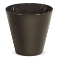 Round flower pot without reservoir 30x30x28cm capacity of 12 L.