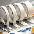 18mm*35m Masking Tape Cinta 1.5 Inch Automotive Crepe Paper  Artist Tape Masking Tape for Watercolor Drafting and Painting