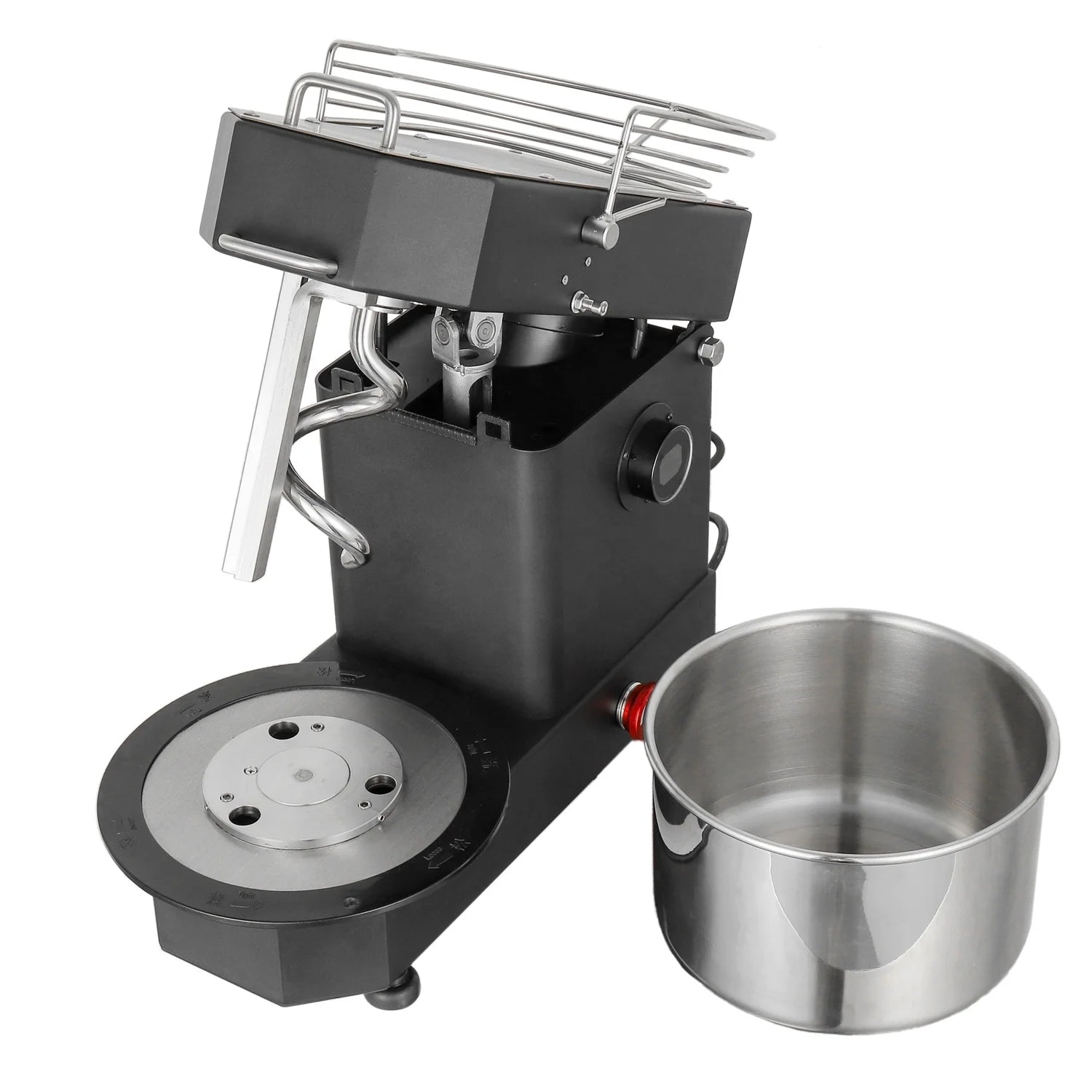 Commercial Countertop Removable Bowl Slient Working Digital Control Display Board Baking Machine Dough Mixer