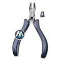 Professional Hair Extension Pliers Non-Slip Handle Stainless Steel Micro Ring Bead Tool for Salon Use 1.5 mm 2.5 mm diameter