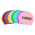 Customise Competition Swimming Cap Adults Silicone Custom Print Swim Cap Swimming Caps Silicone with logo Dongguan