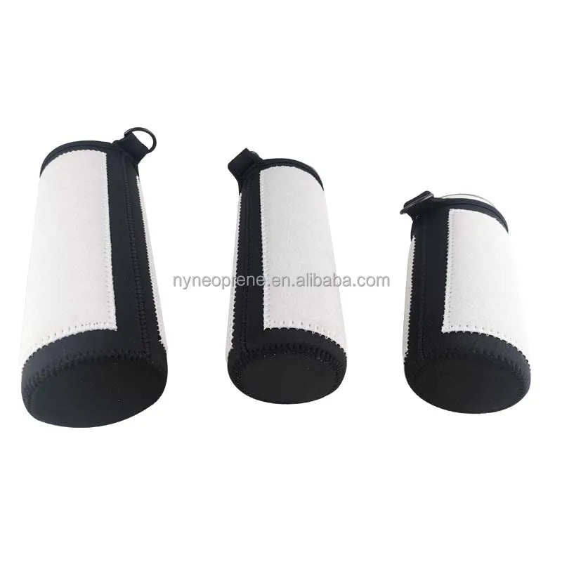 Sublimation Blanks 30Oz 20Oz Skinny Tumbler Holder Sleeve Blank White Neoprene 20oz School Kids Water Bottle Sling Bag Holder