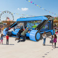 China Commercial Cheap Price Hnkidsfun KFG031 CE Certified Inflatable IPS Shooting Gallery with Easy Setup for Sale
