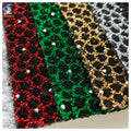 YX1288 180gsm Recently Popular Lurex Jacquard Snake Print Fabric With 3D Stone Customized Jacquard Fabric for Textiles Skirts MegaBDM