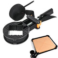 Band Clamp With Quick-Release Levers 4M Strap Belt Clamps Ratcheting Picture Frame Corner Mitre Strap Clamp Woodworking Tools