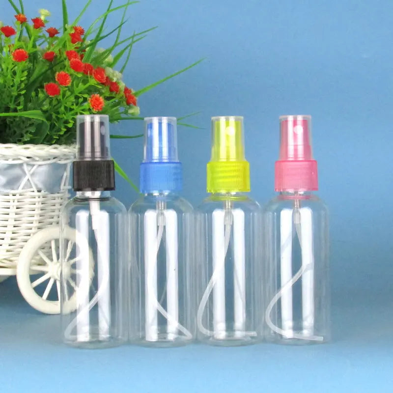 Wholesale 100ml PET for Clear Plastic Spray Bottles with Fine Mist Pump Sprayer Empty 15ml-100ml Capacity