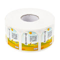 Custom Printing Logo Adhesive Food Labels Roll Packaging Waterproof Paper Sticker for Business