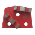 Lavina Compatible Heavy Duty Performance Diamond Tool With 2 W Segments for Concrete Terrazzo Floor Grinding