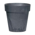 CUBE BETON EFFECT 2.2L. flower pot dimensions (mm) 170x170x150 Anthracite color