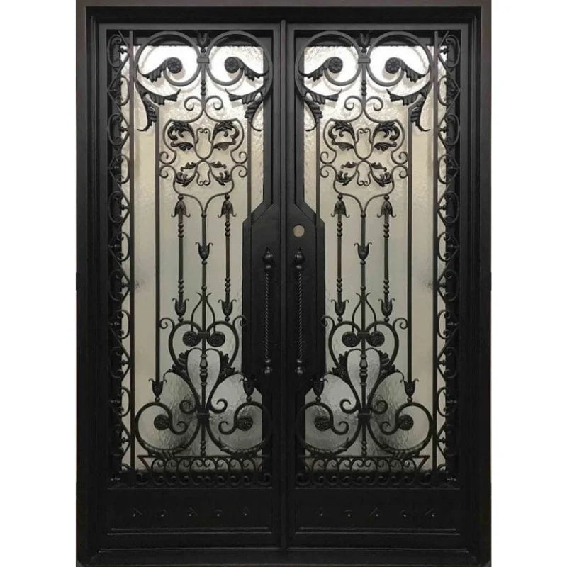 Transform Your Home's Entrance with Unique Steel Main Door Design Waterproof Customized Size Seamless Doors Windows Combinations