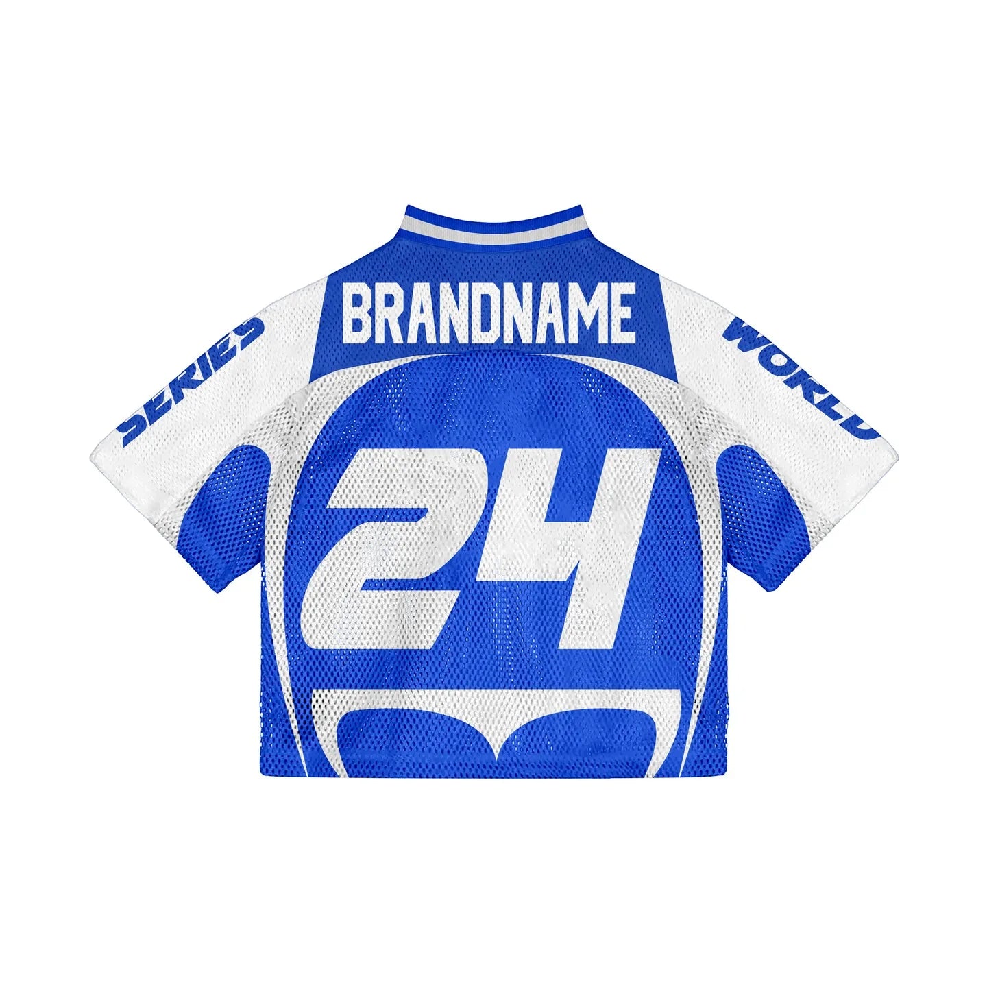 Custom Luxury Boxy Fit Drop Shoulder Streetwear Graphic Vintage Sublimation Mesh Polyester American Retro Football Jersey