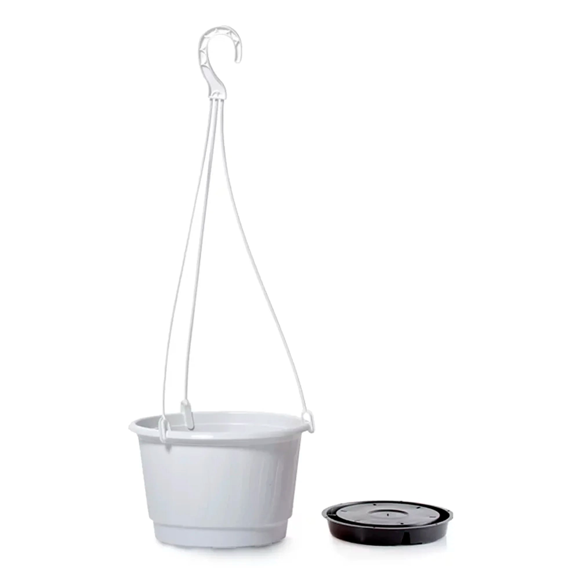 PRO 5L hanging planter dimensions (mm) 240x240x155 color White