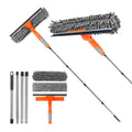Window Cleaner Tool for Home 59.5'' Squeegee Kit for Car Windshield Shower Door Mirror Cleaning