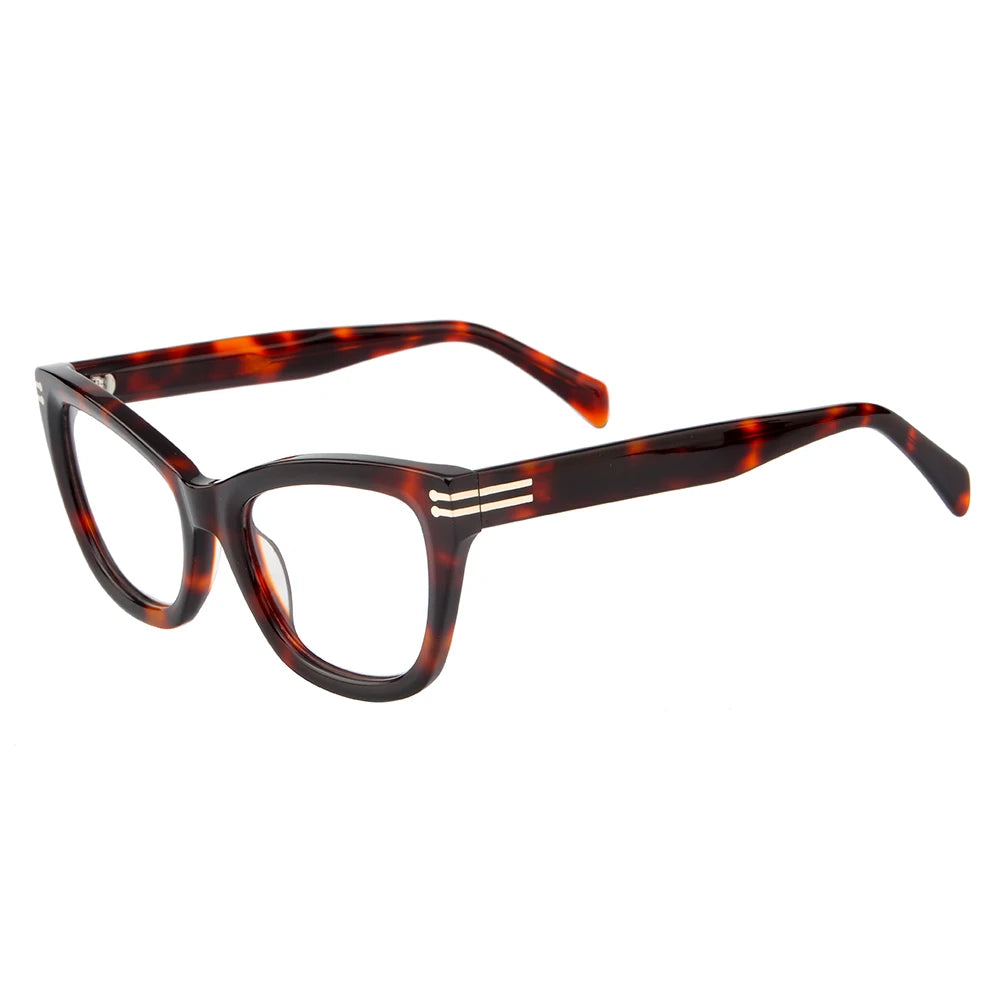 INV1152 Wholesale Custom Fashion Cat Eye Acetate Optical Frames Eyeglasses Frames