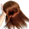 Full PU Thin Skin Base Human Hair Women Toupee Topper With Factory Price MegaBDM