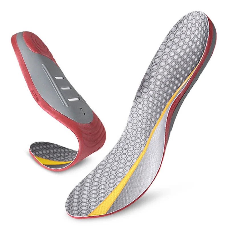 Heavy-Duty Arch Support Insoles for Men Shock-Absorbing Orthotic Inserts for Flat Feet and Foot Pain