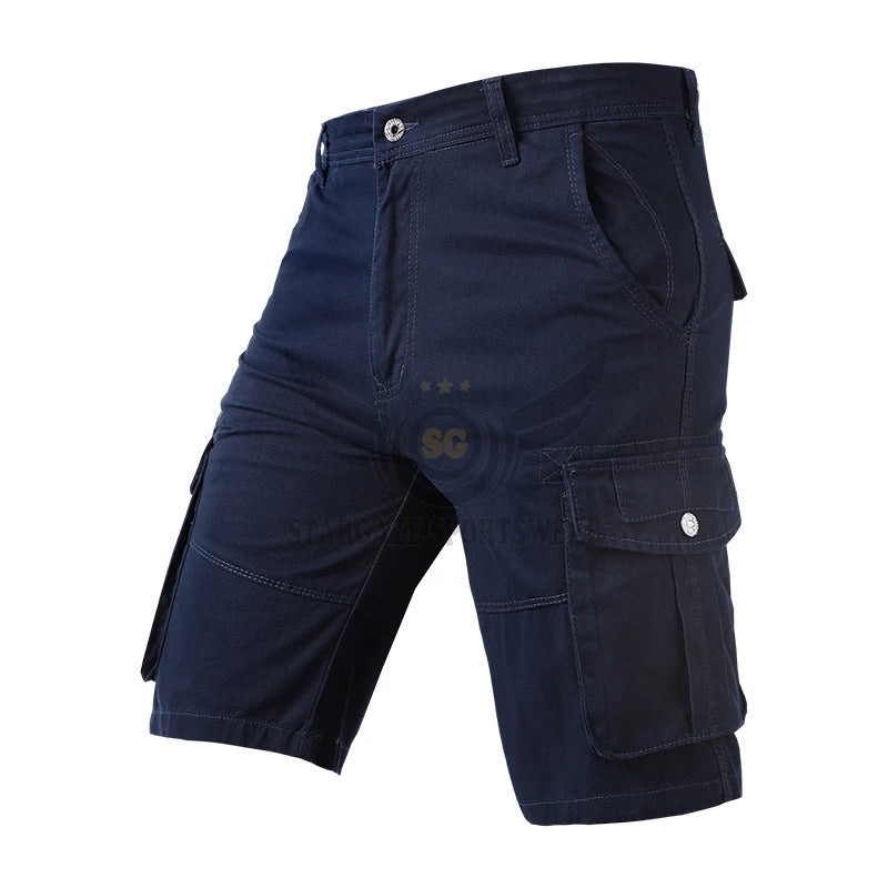 Cotton Summer Multi Pockets Short Pants Casual 6 Pocket Cargo Shorts for Men in Wholesale Price Custom Style Fashion OEM