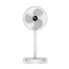 Mini Cooling Fan Fold Portable Table Fan Folding Stand Fan Usb Rechargeable