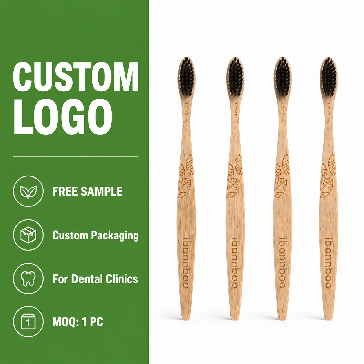 Eco Friendly Biodegradable Wooden Handle Branding Manufacturer Supplier Biodegradable Soft Bristle Bamboo Toothbrush
