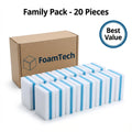 High Density Cuttable Nano Sponge Dishwashing Wipe Kitchen Cleaning Melamine Sponge for Household Leather Shoes