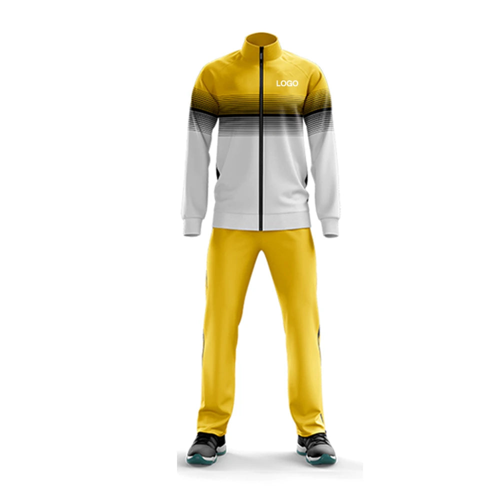 Custom Made Men's Breathable Sublimation Tracksuit Solid Color Eco-Friendly Plus Size 100% Cotton Low Prices All Sizes Wholesale