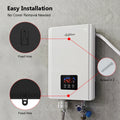 Anlabeier Brand OEM ODM Stainless Steel Heating element 5kW 6kW 7kW 8kw Hand Shower for Instant Water Heater