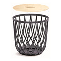 Prosperplast Uniqubo 35L Multifunctional Basket made of anthracite-colored plastic 39 (length) x 39 (width) x 40 (height) cm