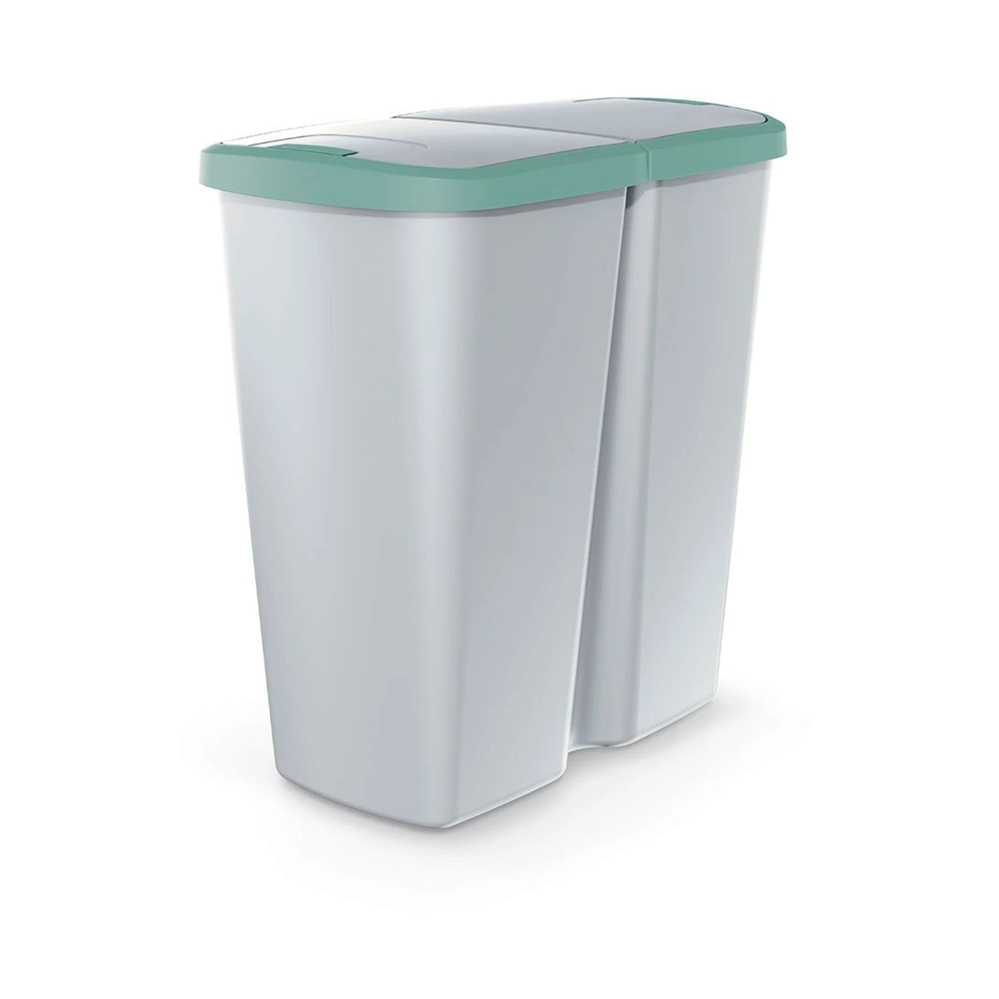 KEDEN 45L Waste Bin with 2 Independent Lids