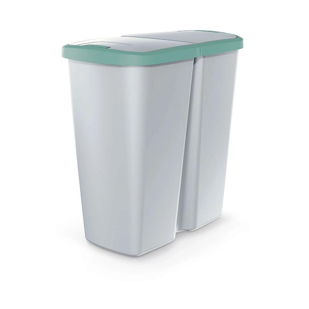 KEDEN 45L Waste Bin with 2 Independent Lids