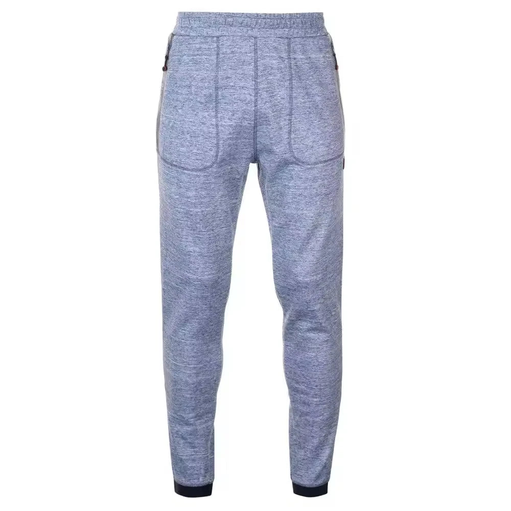 Men's Lightweight High Breathable Waterproof Cotton Fleece Solid Color Fitness Streetwear Jogging Trousers New Washed Casual