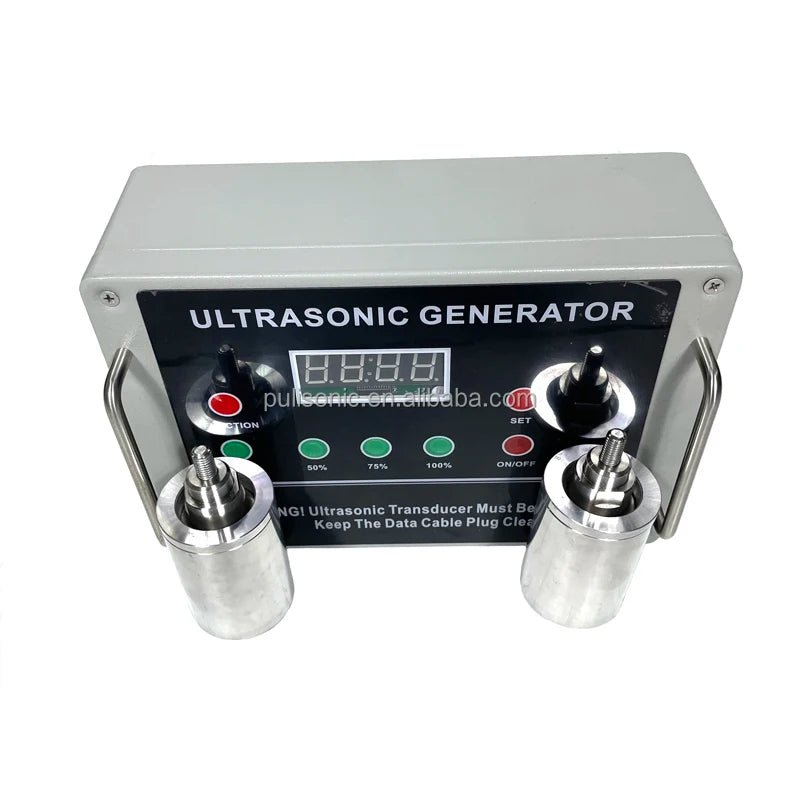 28Khz 200W Ultrasonic Generator and Converter for Metal Powder Screening in Vibrating Sieve Mesh