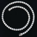 Xingyue 6mm Men Women Jewelry 925 Sterling Silver Vvs Diamond Mossanite Moissanite Tennis Necklace Chain with Gra Certificate